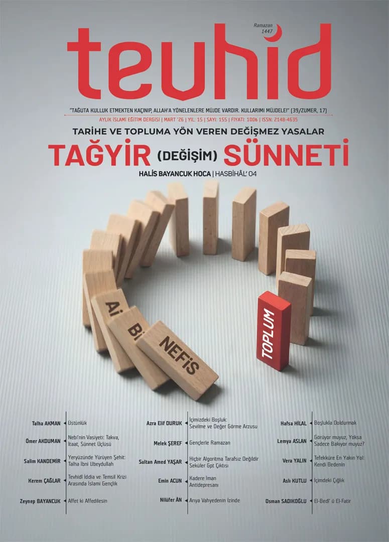 Tevhid Dergisi Son Sayı